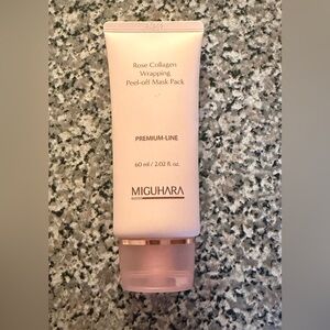MIGUHARA Rose Collagen Wrapping Peel-off Mask  NWT